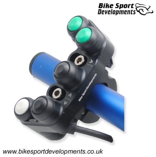 Bike Sport Developments -Standard ECU 6 Function Bar Clamp Mount